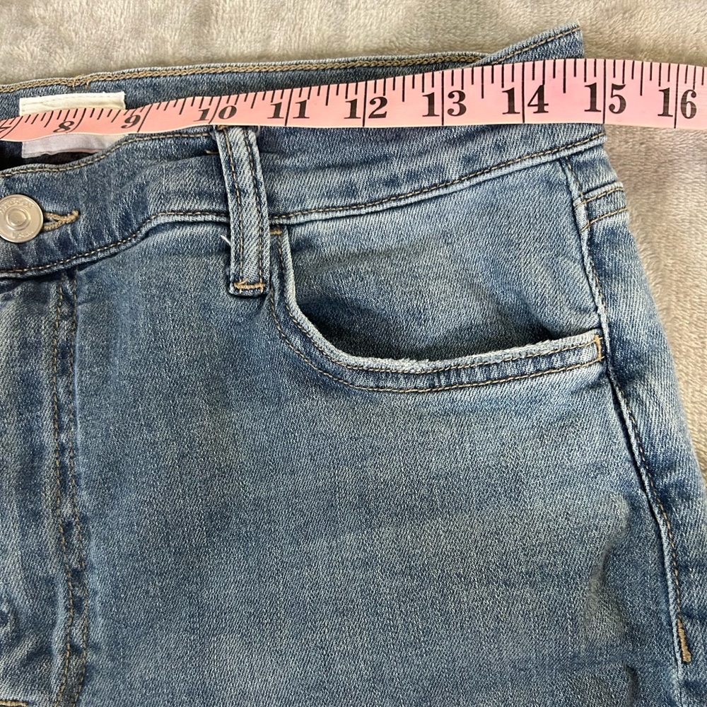Hudson noa cropped wide leg raw hem denim - Picture 12 of 14